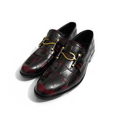 DOUBLE TONE TEXTURED SLIP-ONS
