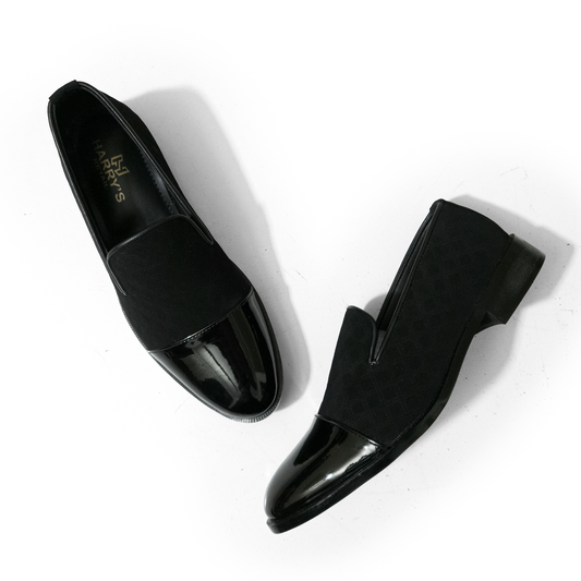 SHINNY SUEDE BLACK 7172