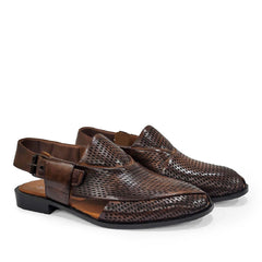 LASER BROWN CHAPPAL
