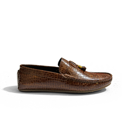 TASSEL TEXTURED LOAFERS