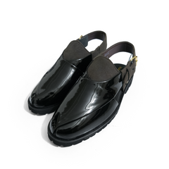 TWO TONE BLACK CHAPPAL