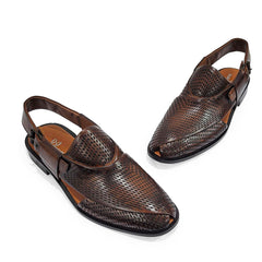 LASER BROWN CHAPPAL