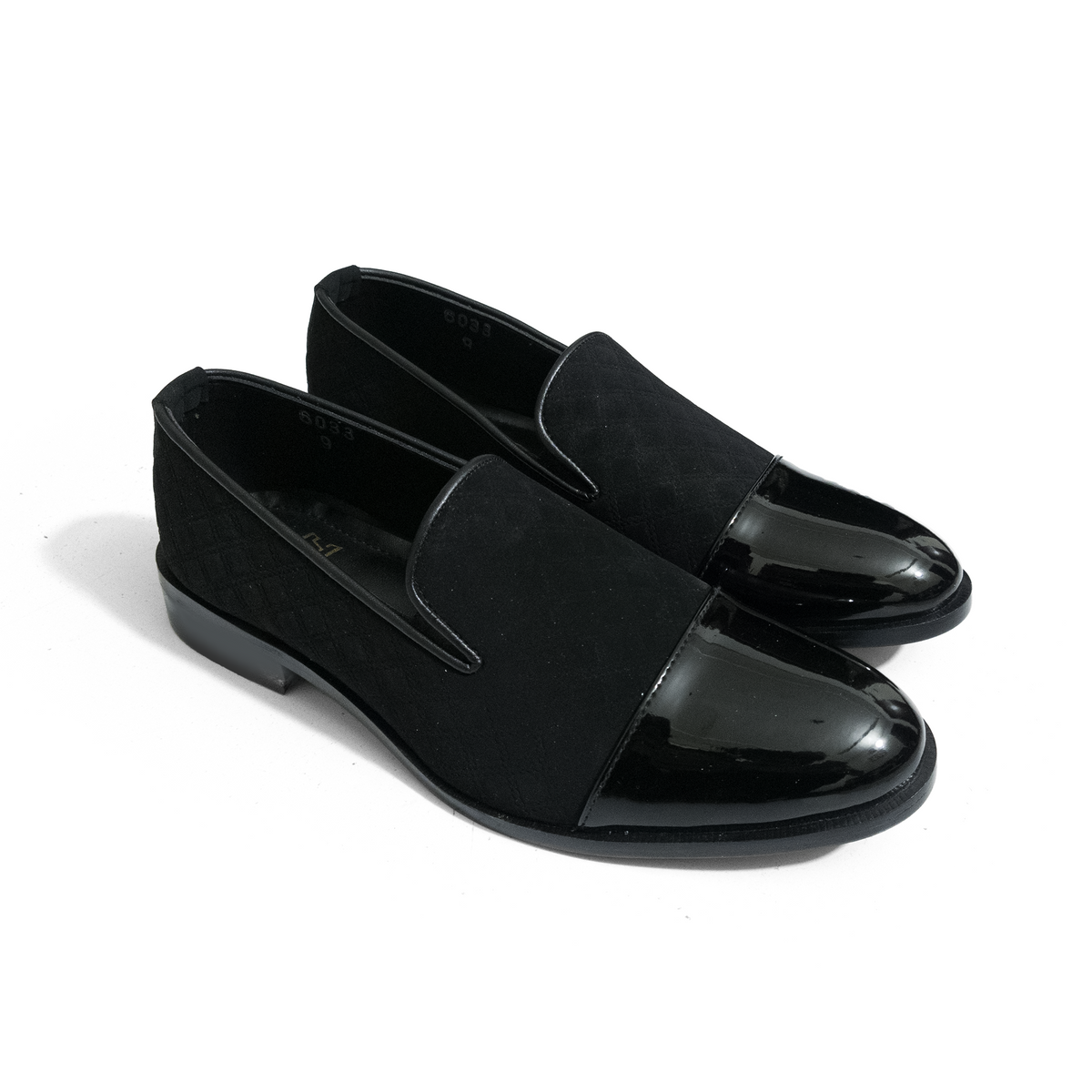 SHINNY SUEDE BLACK 7172