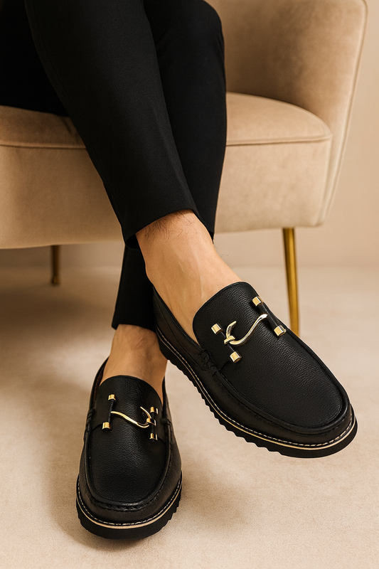 BLACK S LOAFERS 0523