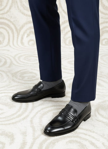 Premium-quality men’s loafer made from genuine leather