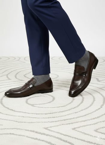 Premium-quality men’s loafer made from genuine leather