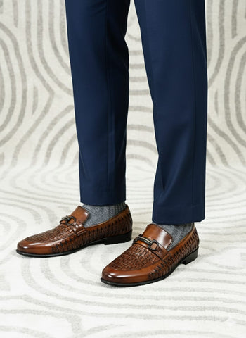 Premium-quality men’s loafer made from genuine leather